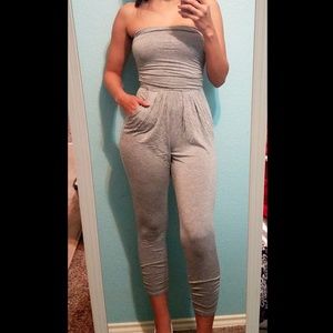 Strapless Jumpsuit